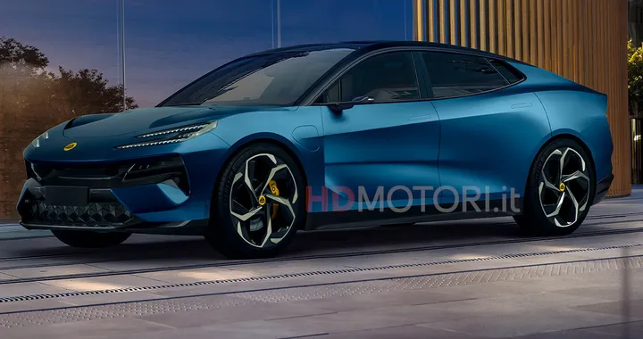 Lotus Type 133, ecco come potrebbe essere la coupé elettrica