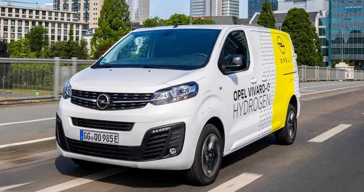 Opel Vivaro-e Hydrogen, bastano 3 minuti per un pieno di idrogeno