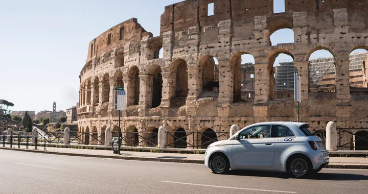 LeasysGO!, il car sharing della 500 elettrica arriva anche a Ciampino