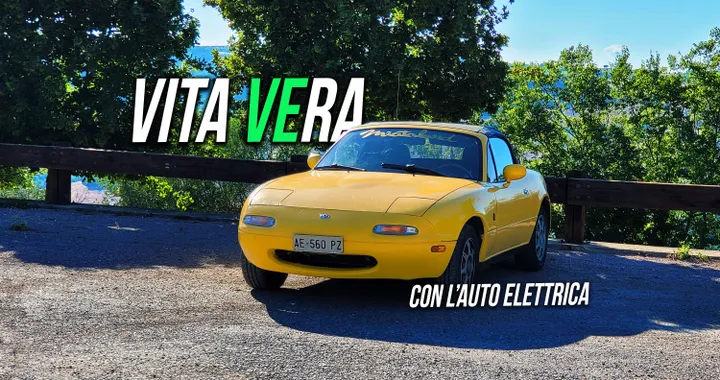 Vita Vera con l'auto elettrica: ritorno al passato, in Umbria a Miataland con le MX-5