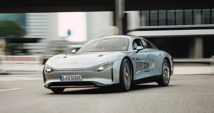 Mercedes VISION EQXX, nuovo record di efficienza: 1.202 km con una sola carica