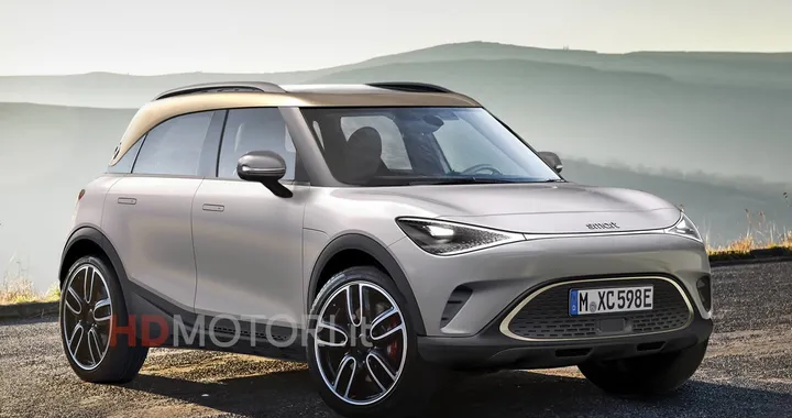 Il SUV elettrico urbano di Smart, ci immaginiamo così la versione di serie