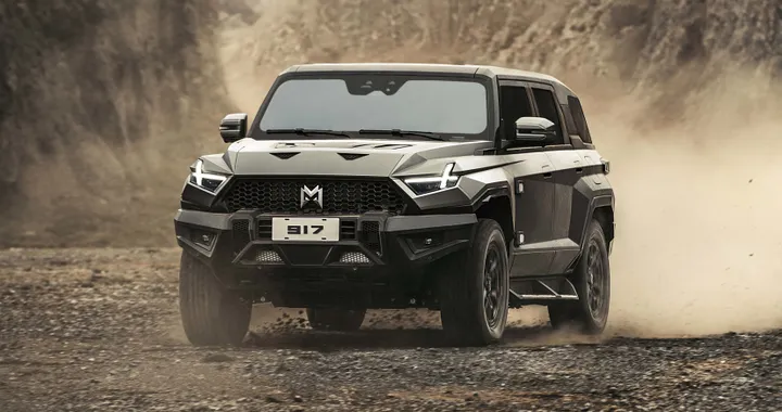 Mhero 1, il nuovo fuoristrada elettrico cinese: 4 motori e oltre 1.000 CV