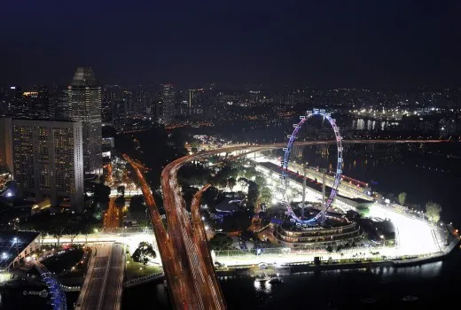 F1: lo show di Singapore