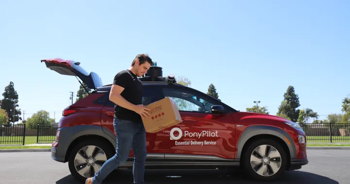 Pony.ai lancia un servizio di consegna a guida autonoma in California