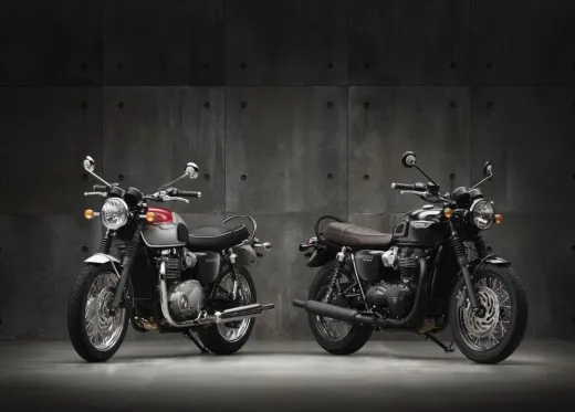 Triumph Bonneville T120 e T120 Black: caratteristiche e foto