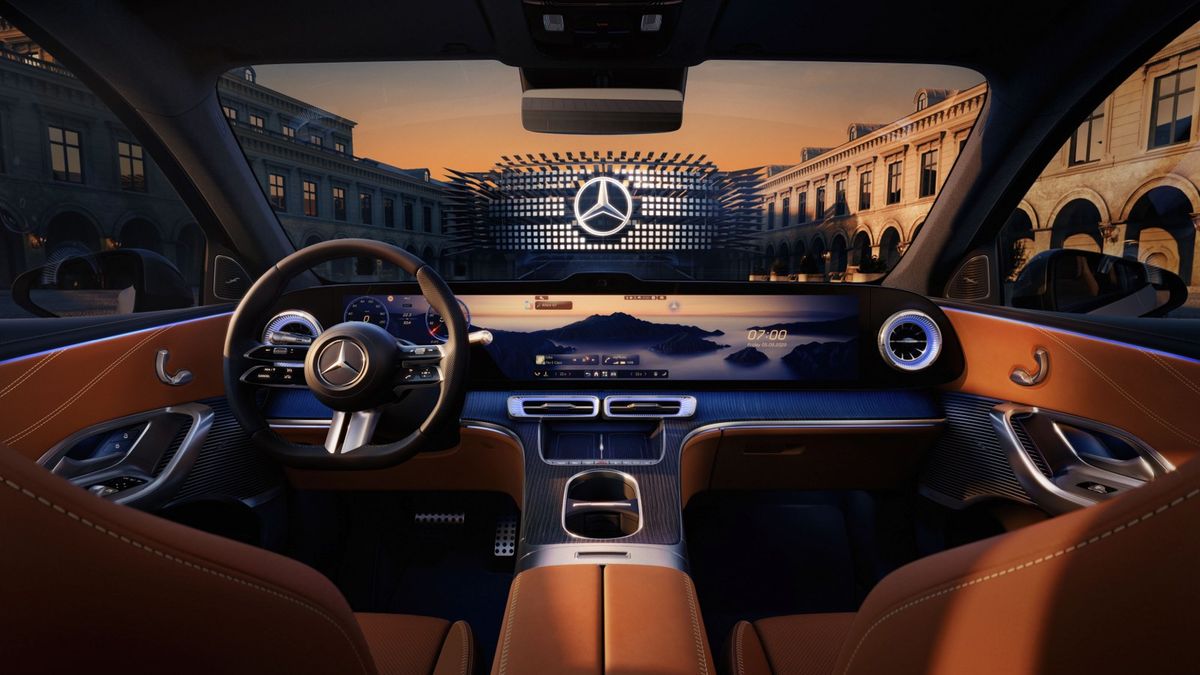 Anteprima nuova Mercedes GLC: interni e tecnologia del SUV elettrico