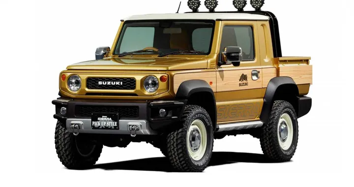 Suzuki Jimny: al Tokyo Auto Salon diventa un pick up (e non solo)