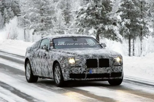 Rolls-Royce Wraith: nuovo teaser e foto spia