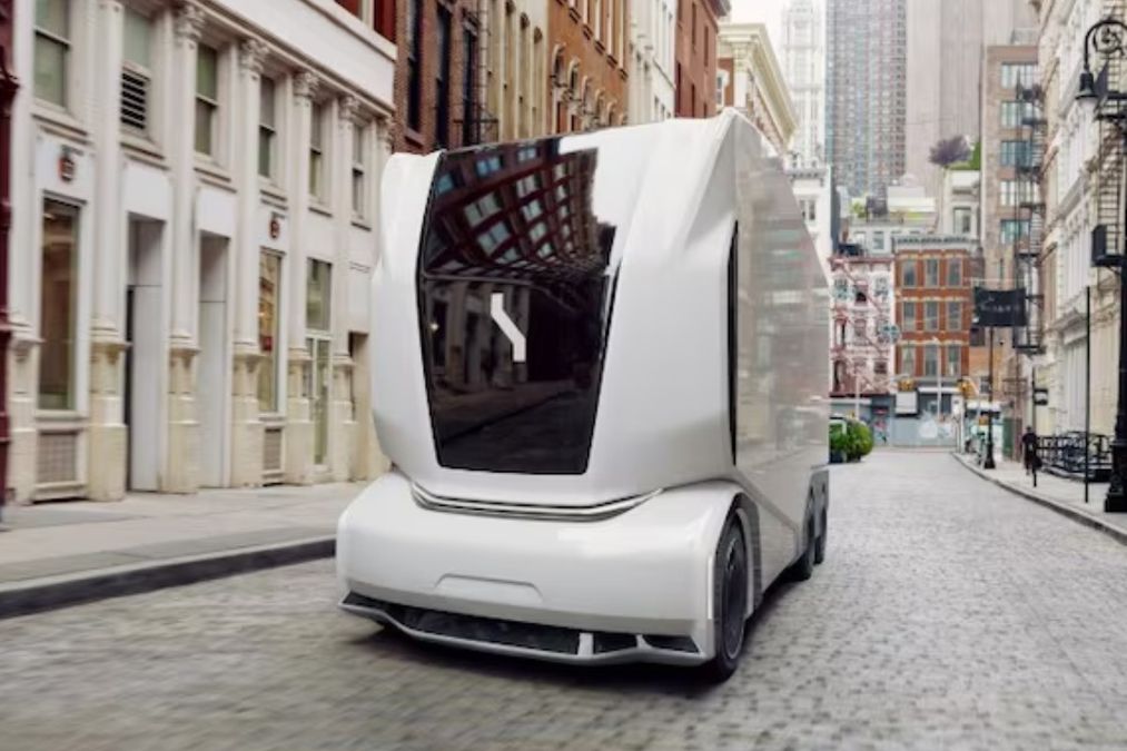 Anteprima: Il camion a guida autonoma senza cabina, la proposta di Einride e Lidl