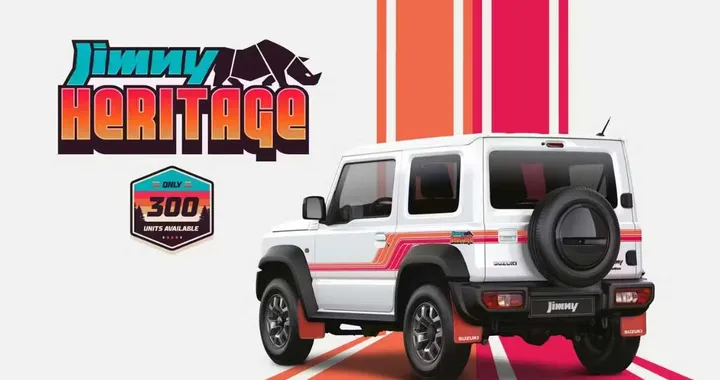 Suzuki rilancia la Heritage Edition, la Jimny torna con una grande novità