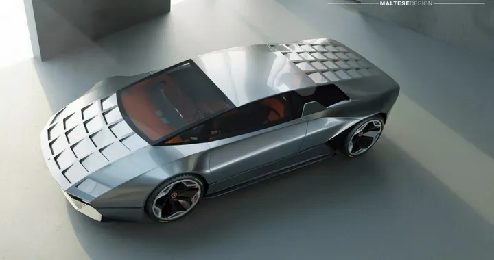 Lamborghini Bravo: la rinascita digitale di un'icona degli anni '70