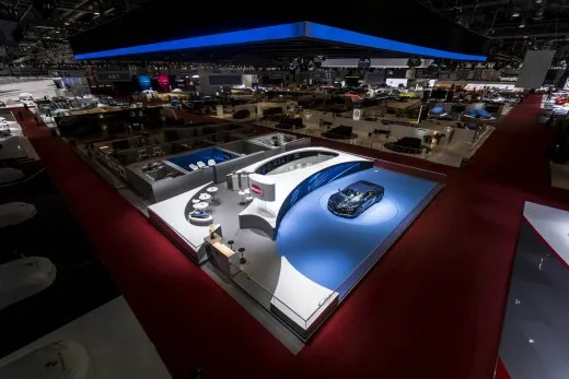Salone di Ginevra: "lo Stand più Bello" è quello di Bugatti
