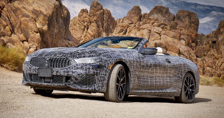 BMW Serie 8 Cabrio: lo sviluppo si sposta nella Valle della Morte | INFO e FOTO