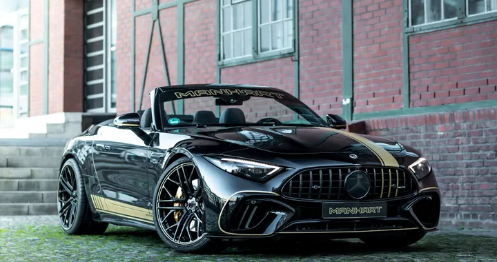 Mercedes-AMG SL 63, oltre 700 CV grazie al lavoro di Manhart