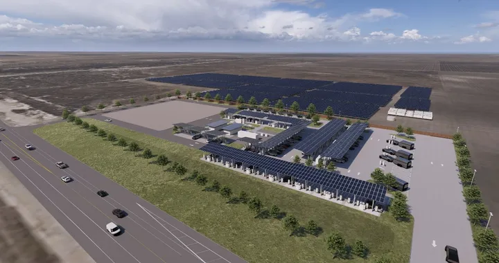 Tesla Oasis: Supercharger da 168 postazioni, fotovoltaico e accumulo