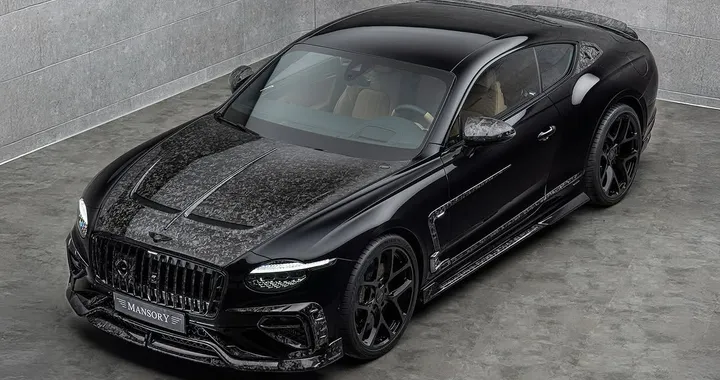 La nuova Bentley Continental GT secondo Mansory: esagerata, nera e tutta pepe