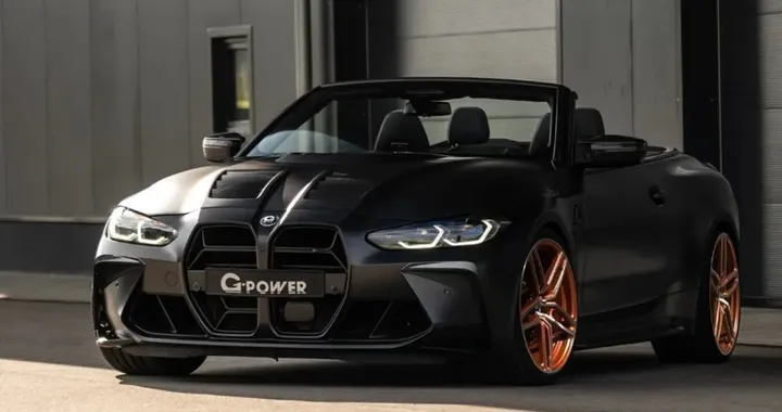 G-Power presenta G4M Bi-Turbo, la BMW M4 Convertible estrema da 720 CV