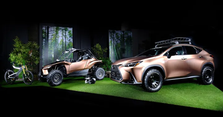 Lexus porta al Salone di Tokyo 2022 due concept dall'anima off-road