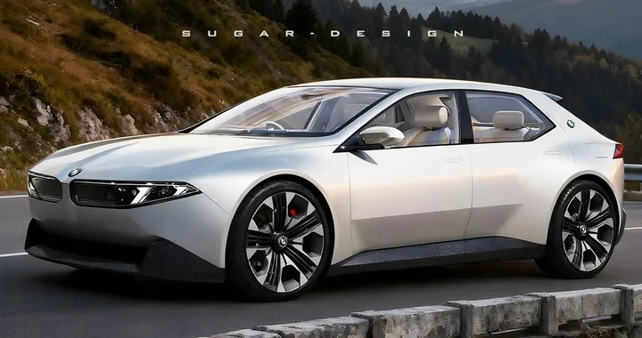 BMW Serie 1 pronta a cambiare in stile Neue Klasse: un render si immagina la nuova i1 elettrica