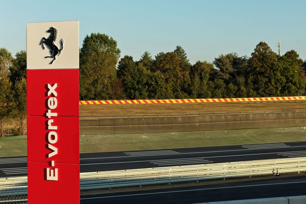 Ferrari E-Vortex: giungono al termine i lavori per la nuova pista di collaudo