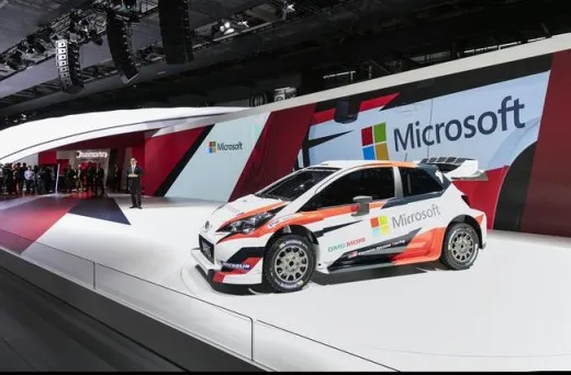 Microsoft diventa partner tecnologico di Toyota nel WRC