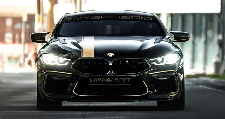 BMW M8 Competition diventa ancora più estrema grazie alla cura di Manhart