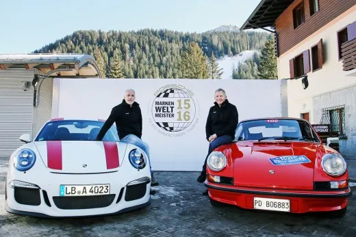 Porsche Italia alla Winter Marathon