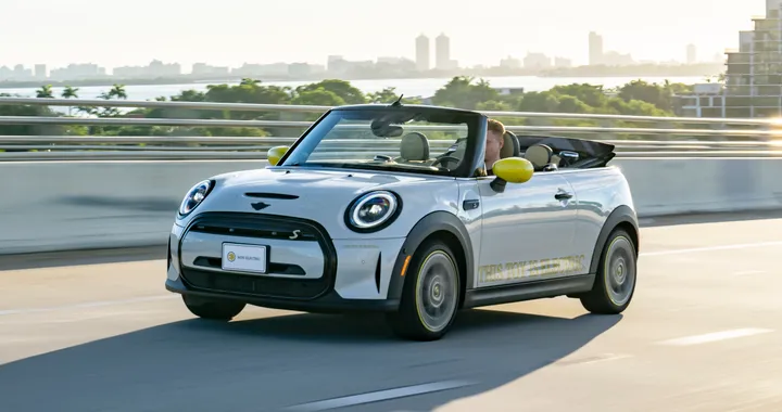 MINI svela la versione cabrio dell'elettrica Cooper SE: ma è solo una one-off