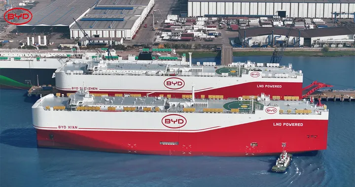 BYD punta al mercato estero: pronta a salpare un'altra nave cargo