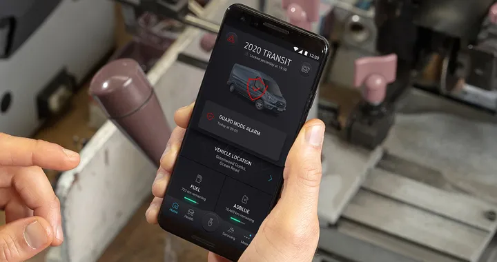 Ford protegge i veicoli commerciali con la funzione Guard Mode