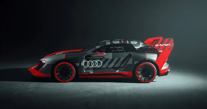 Audi S1 e-tron quattro Hoonitron debutterà negli Stati Uniti alla Monterey Car Week