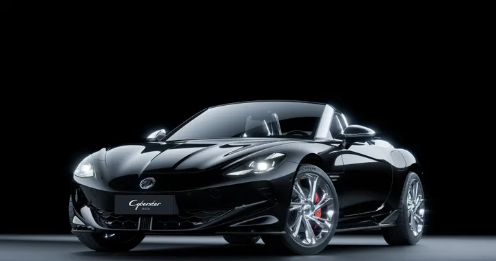 MG Cyberster: la black edition debutta a Goodwood