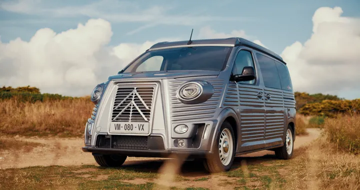 Citroen Type Holidays, camper dal look rétro