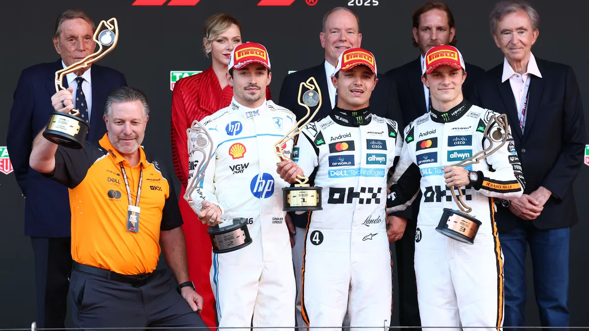 F1 2025, GP Monaco: Norris impeccabile a Monaco. Leclerc secondo