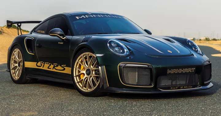 Porsche 911 GT2 RS, per la supercar quasi 1.000 CV grazie a Manhart