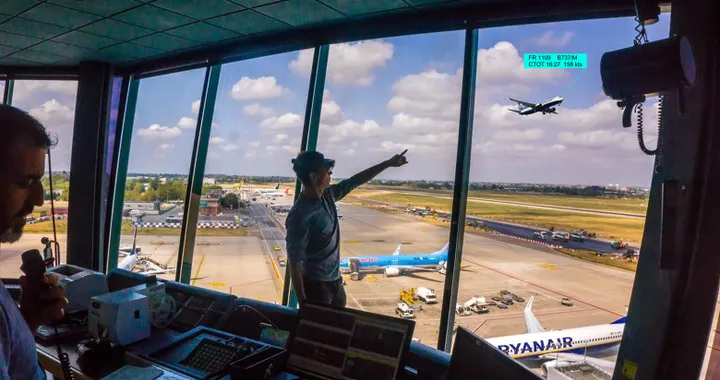 Occhiali VR/AR per i controllori di volo: più sicurezza e minori costi per i passeggeri