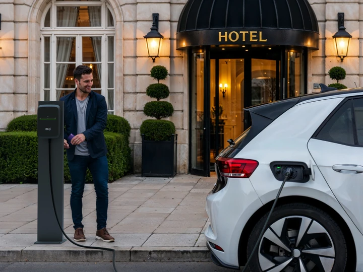 Elli lancia in Italia un progetto pilota per un servizio di ricarica negli hotel