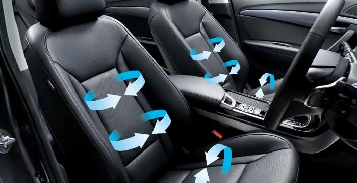 Sedili ventilati e climatizzati: l’arma segreta contro il caldo in auto