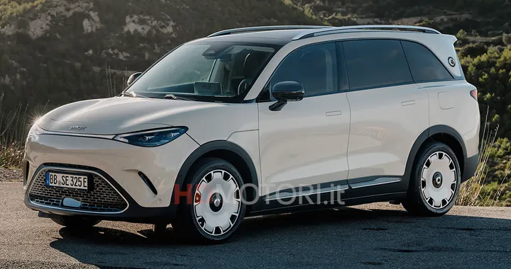 Smart #5: e se il monovolume elettrico fosse così?