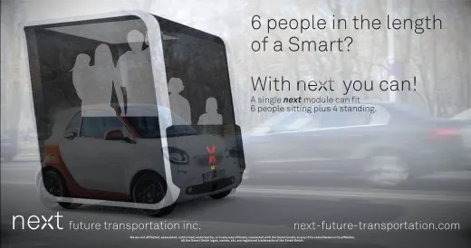 Next: l'idea per il futuro della guida autonoma ed elettrica