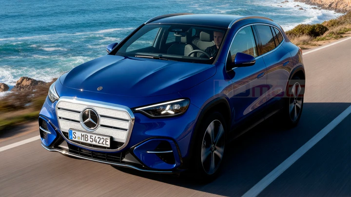 Nuova Mercedes GLA 2026, un render si immagina le forme: se fosse davvero così?