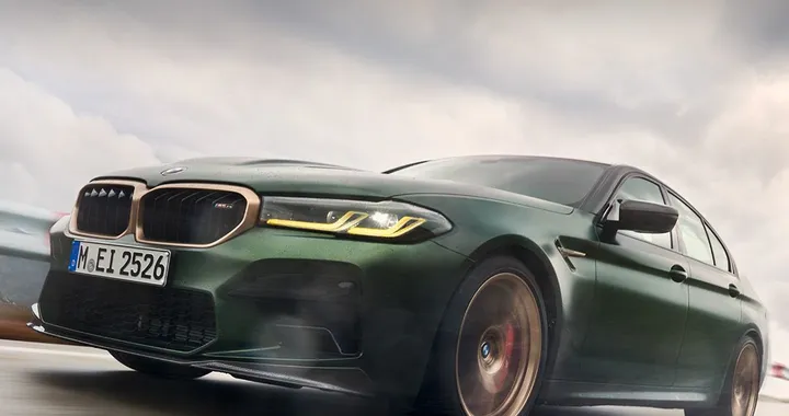 Nuova BMW M5, foto spia degli interni
