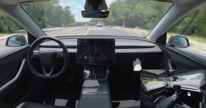 Una Tesla Model Y si è appena consegnata da sola ad un cliente