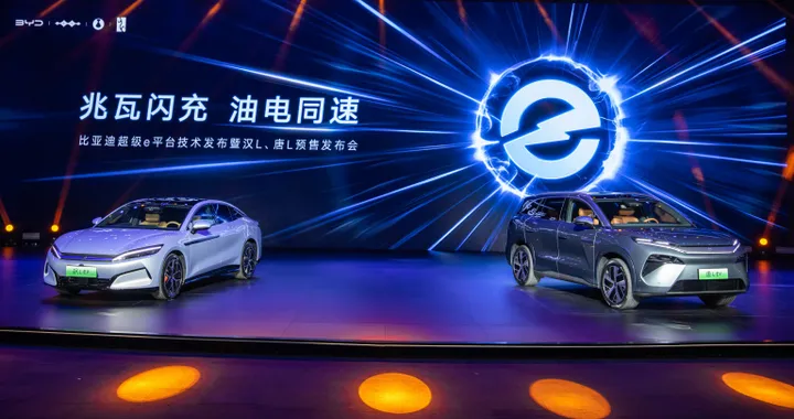BYD Han L e Tang L EV: ecco le elettriche basate sulla Super e-Platform a 1.000 V