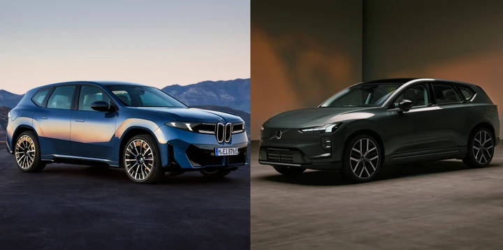 Nuova Volvo EX60 vs BMW iX3, sfida tra SUV elettrici premium: confronto e prezzi