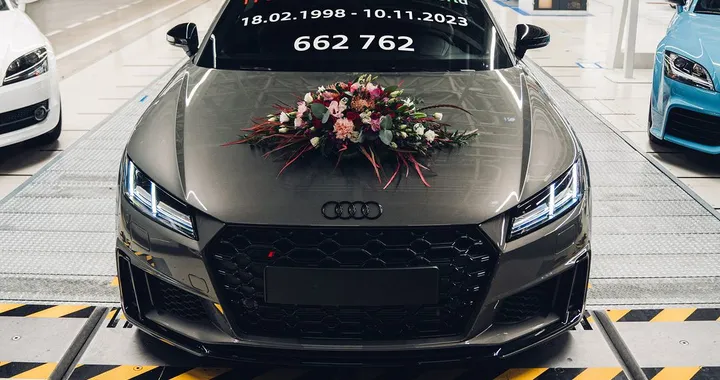 Audi TT, addio alla sportiva. Prodotto l'ultimo esemplare