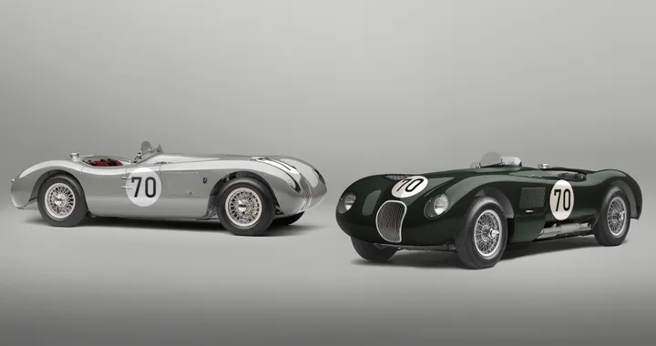 Le Jaguar C-Type Continuation 70-Editon celebrano la vittoria a Le Mans del 1953