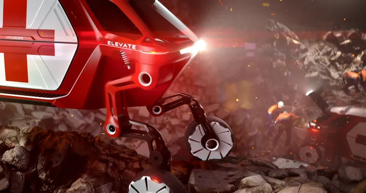 Hyundai Elevate: al CES 2019 il veicolo con gambe robotiche