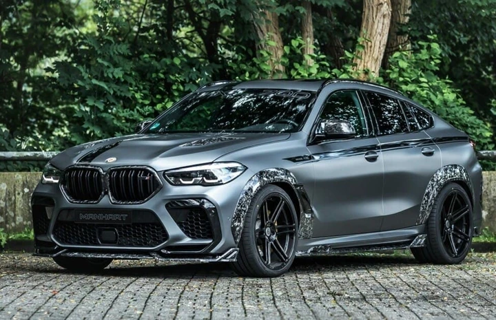 BMW X6 M: con Manhart tanto carbonio e 720 CV
